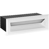 3W LED įleidžiamas sieninis fasado šviestuvas FLIK, baltas, 3000K, 4308700