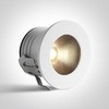 3W LED įleidžiamas šviestuvas, baltas, 3000/3500/4000K, dimeriuojamas, 10103B/W/V