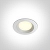 3W LED įleidžiamas šviestuvas, baltas, 3000/4000/5000K, 10103T/W/V