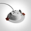 3W LED įleidžiamas šviestuvas, baltas, 3000K, 10103T/W/W