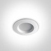 3W LED įleidžiamas šviestuvas, baltas, 4000K, 10103T/W/C