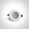 3W LED įleidžiamas šviestuvas, baltas, 4000K, 10103T/W/C