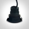 3W LED įleidžiamas šviestuvas, juodos/žalvario sp., 3000K, 10103E/B/BS/W