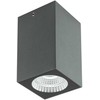 3W LED paviršinis lauko šviestuvas QUAD, tamsiai pilkas, 3000K, IP65, 90091