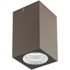 3W LED paviršinis lauko šviestuvas QUAD, tamsiai rudas, 3000K, IP65, 90092