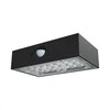 Bikuvalt 3W LED paviršinis šviestuvas su saulės baterija ir judesio davikliu, juodas, 3000/4000K