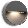 3W LED sieninis lauko šviestuvas EVEN, tamsiai pilkas, 3000K, IP54, 9149
