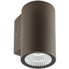 3W LED sieninis lauko šviestuvas RAM, tamsiai rudas, 3000K, IP65, 90077