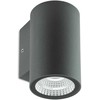 Sieninis šviestuvas 3W LED sieninis lauko šviestuvas RAM, tamsiai pilkas, 3000K, IP65, 90076