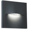 3W LED sieninis lauko šviestuvas VITA, tamsiai pilkas, 3000K, IP65, 4298400