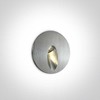 3W LED sieninis šviestuvas, aliuminio sp., 3000K, 68030/AL/W