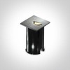 3W LED sieninis šviestuvas, aliuminio sp., 3000K, 68032/AL/W