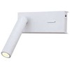 3W LED sieninis šviestuvas, baltas, 3000K, H74