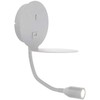 3W LED sieninis šviestuvas, baltas, 3000K, H58