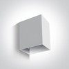 3W LED sieninis šviestuvas, baltas, 3000K, 67398/W/W