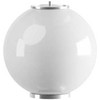 3W LED šviestuvo tarpinė dalis - detalė BILIA, chromo sp./balta, 3000K, IP44, LSD01-2604CH