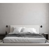 3W sieninis šviestuvas ATRIA, juodas, 3000K, A3925000N