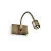 Sieninis šviestuvas Ideal Lux 3W wall lamp with 1 light DYNAMO, 4000K, sidabrinis color