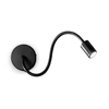 Sieninis šviestuvas Ideal Lux 3W wall lamp with 1 light FOCUS-1, 3000K, juodas
