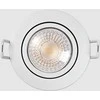Bikuvalt 4-6W LED įleidžiamas pakreipiamas šviestuvas COMBO ADJUST, baltas, 2700/3000/4000K, IP65, dimeriuojamas