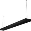 Pakabinamas šviestuvas 40/46/48/52W LED linijinis šviestuvas LINEAR INDIVILED DIRECT, juodas, 4000K, 150cm