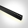 40W/20W LED linijinės sistemos šviestuvas, juodas, 4000K, 38150BU/B/C