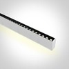 40W/20W LED linijinės sistemos šviestuvas, baltas, 4000K, 38150BU/W/C