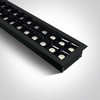 40W LED įleidžiamas linijinis šviestuvas, juodas, 4000K, 38150BR/B/C