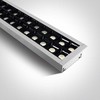 40W LED įleidžiamas linijinis šviestuvas, baltas, 4000K, 38150BR/W/C
