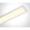 40W LED įleidžiamas linijinis šviestuvas, baltas, 3000K, 38150AR/W/W