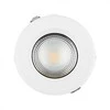 V-tac 40W LED įleidžiamas šviestuvas, baltas, 6500K