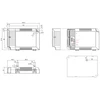 40W LED impulsinis srovės šaltinis MEAN WELL Multiple-Stage, 350-1050mA, DALI2, PUSH