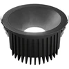 40W LED lauko įleidžiamas šviestuvas QUANTUM, juodas, CCT, IP44