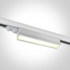 40W LED linijinis bėgelio šviestuvas, baltas, 3000/4000/5000K, reguliuojamas, 65026T/W/V