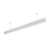 V-tac 40W LED linijinis pakabinamas šviestuvas, sidabro sp., 6400K
