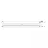 40W LED linijinis šviestuvas į 3 fazių bėgelius, baltas, 4000K, S241