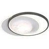 40W LED lubinis šviestuvas DESULO, juodos/baltos sp., 3000/4000/6000K