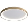 40W LED lubinis šviestuvas RADEN, aukso/baltos sp., 3000/4000/6000K