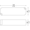 40W LED maitinimo šaltinis, 24V, IP67