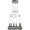40W LED pakabinamas šviestuvas ARIA, chromo/dūmų sp., 3000K, dimeriuojamas