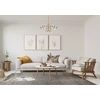 Italux Pakabinamas šviestuvas Tiara PND-77362-5-40W-GD