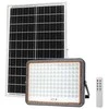 40W LED prožektorius su saulės baterija, juodas, 6000K, dimeriuojamas
