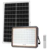 Bikuva.lt 40W LED prožektorius su saulės baterija, juodas, 6000K, dimeriuojamas