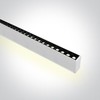 40W/20W LED linijinės sistemos šviestuvas, baltas, 4000K, 38150BU/W/C