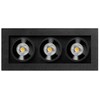 4,2W LED įleidžiamas šviestuvas Juodas FOSTER MICRO, juodas, 3000K