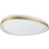 42W LED lubinis šviestuvas GEMINI, žalvario sp., 4000K, 372112
