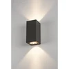 Pakabinamas šviestuvas 42W LED sieninis fasado šviestuvas BIG THEO WALL, antracito sp., 3000K, šviečia į viršų ir į apačią