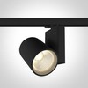 42W LED šviestuvas į bėgelius, juodas, 3000K, 65614NT/B/W