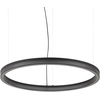 43W LED pakabinamas šviestuvas CROWN, juodas, 3000K, 365015