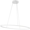 43W LED pakabinamas šviestuvas LEO, baltas, 3000/4000K, dimeriuojamas, 01-3337